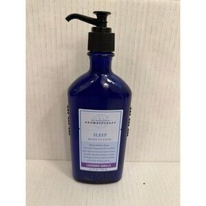 Bath & Body Works Aromatherapy SLEEP Body Lotion LAVENDER VANILLA Retired GLASS